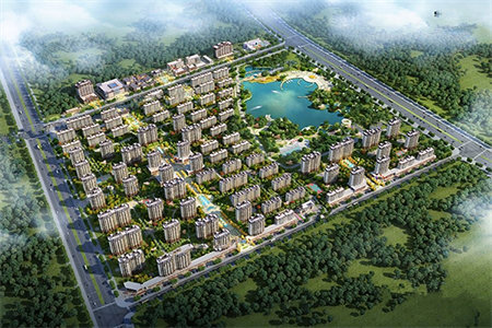 城西密水田园2室2厅1卫90.4m2简单装修